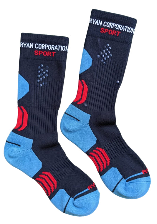 Dark Blue Athletic Socks – Ryan Corporation