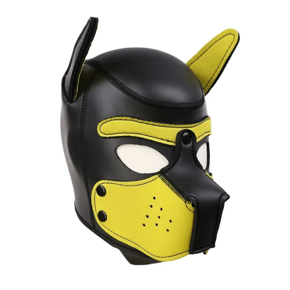 One Size Fits All Neoprene Puppy Hood  Playful & Comfortable Pup Gear