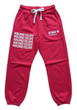 Crimson Red "WORLDWIDE EXCLUSIVE Sweatpants