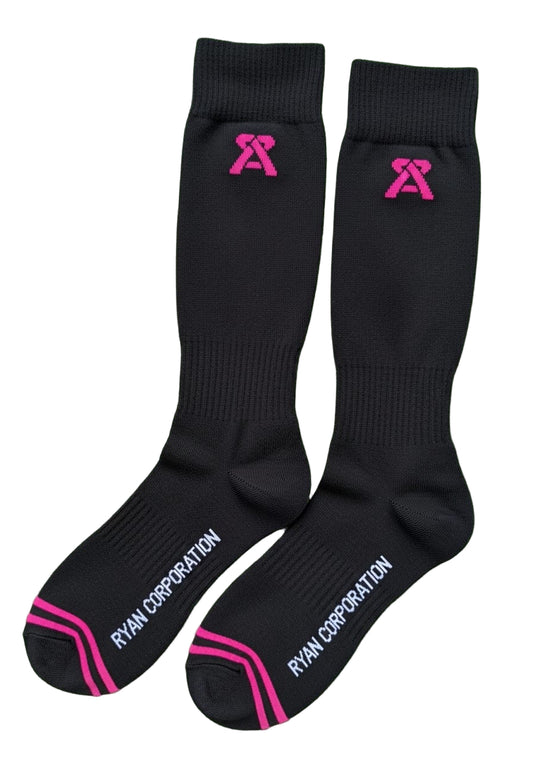 Black Knee-High Socks