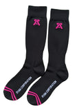 Black Knee-High Socks