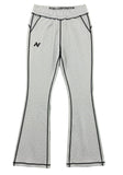 Women’s Gray Heathered Bootcut Athletic Legging